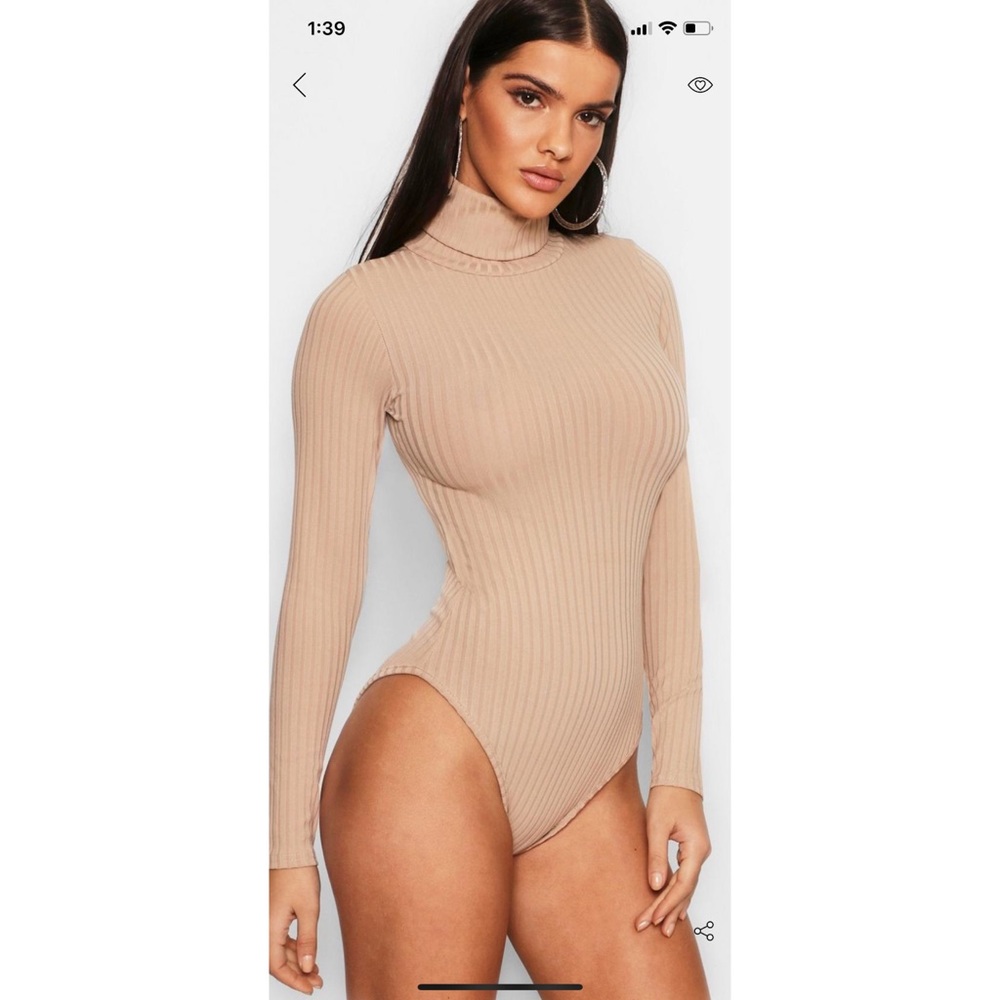 Nude Long sleeve BodySuit